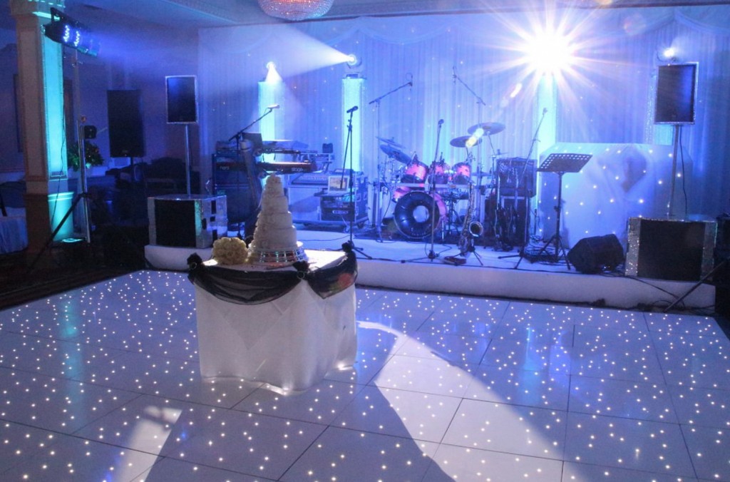 Dancefloor White Starlit