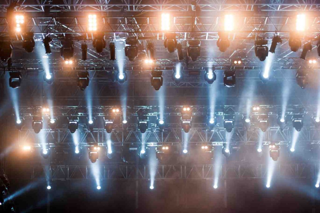 Stage lighting hire in Sussex