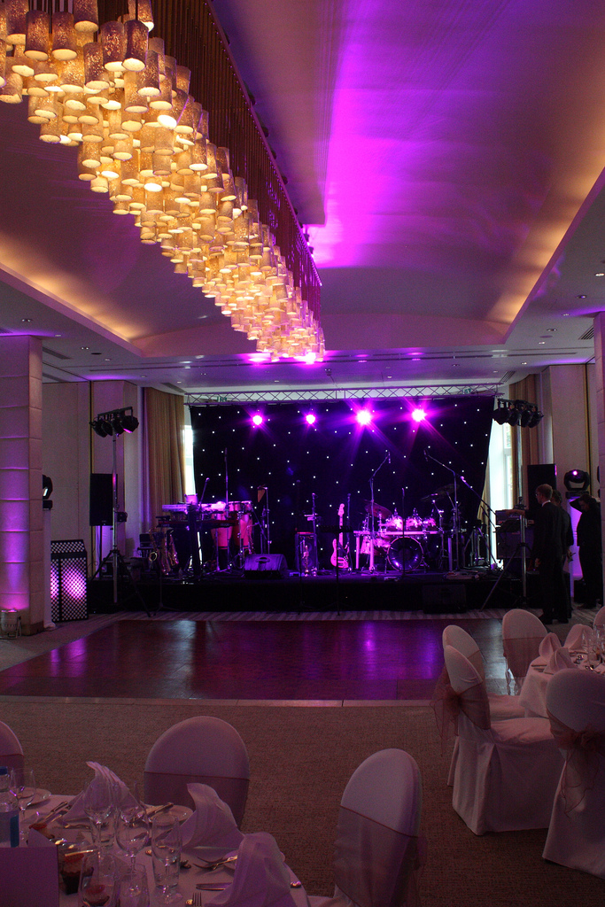 Stage hire and stage lighting available from Monitor Lighting