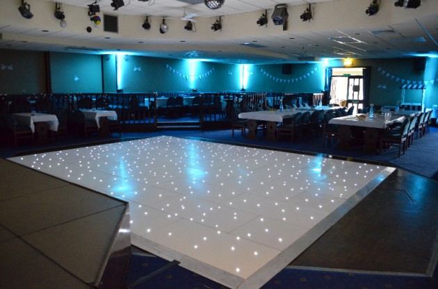 White Iluminated Dance Floor