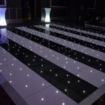 Black and White Illuminated Dance Floor