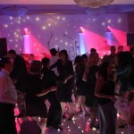 White Starlit Cloth and Dancefloor